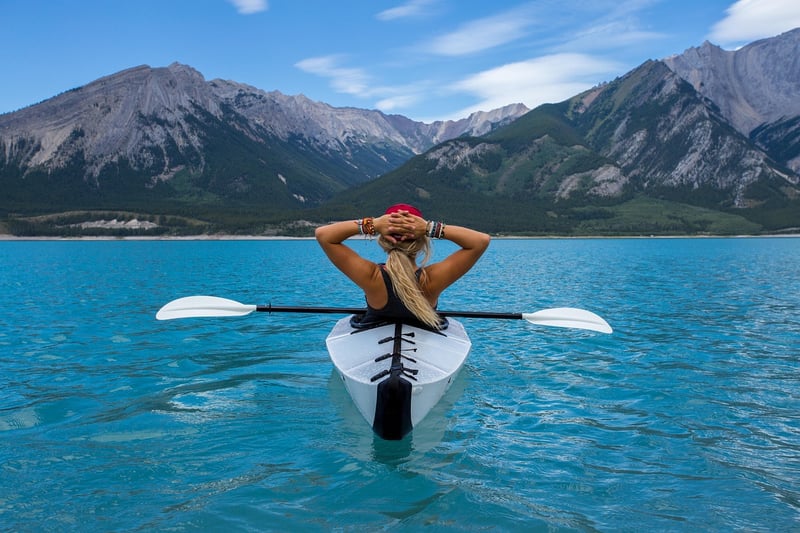 Canoeing at Sunrise